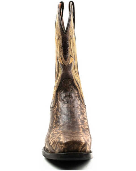 Image #4 - Dan Post Men's Kauring Snake Exotic Western Boots - Square Toe , Brown, hi-res