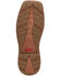 Image #7 - Justin Men's Stampede Rush Short Base Performance Western Boots - Broad Square Toe, Brown, hi-res