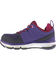 Reebok Women's Violet Athletic Oxford DMX Flex Work Shoes - Alloy Toe , Violet, hi-res