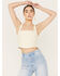 Image #1 - Show Me Your Mumu Women's Sleeveless Corset Top, Off White, hi-res