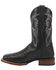 Image #3 - Dan Post Men's Alamosa Western Boots - Broad Square Toe, Black, hi-res