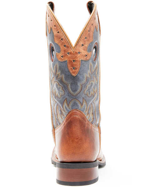 Image #5 - Laredo Men's Top Western Boots - Broad Square Toe, Tan, hi-res