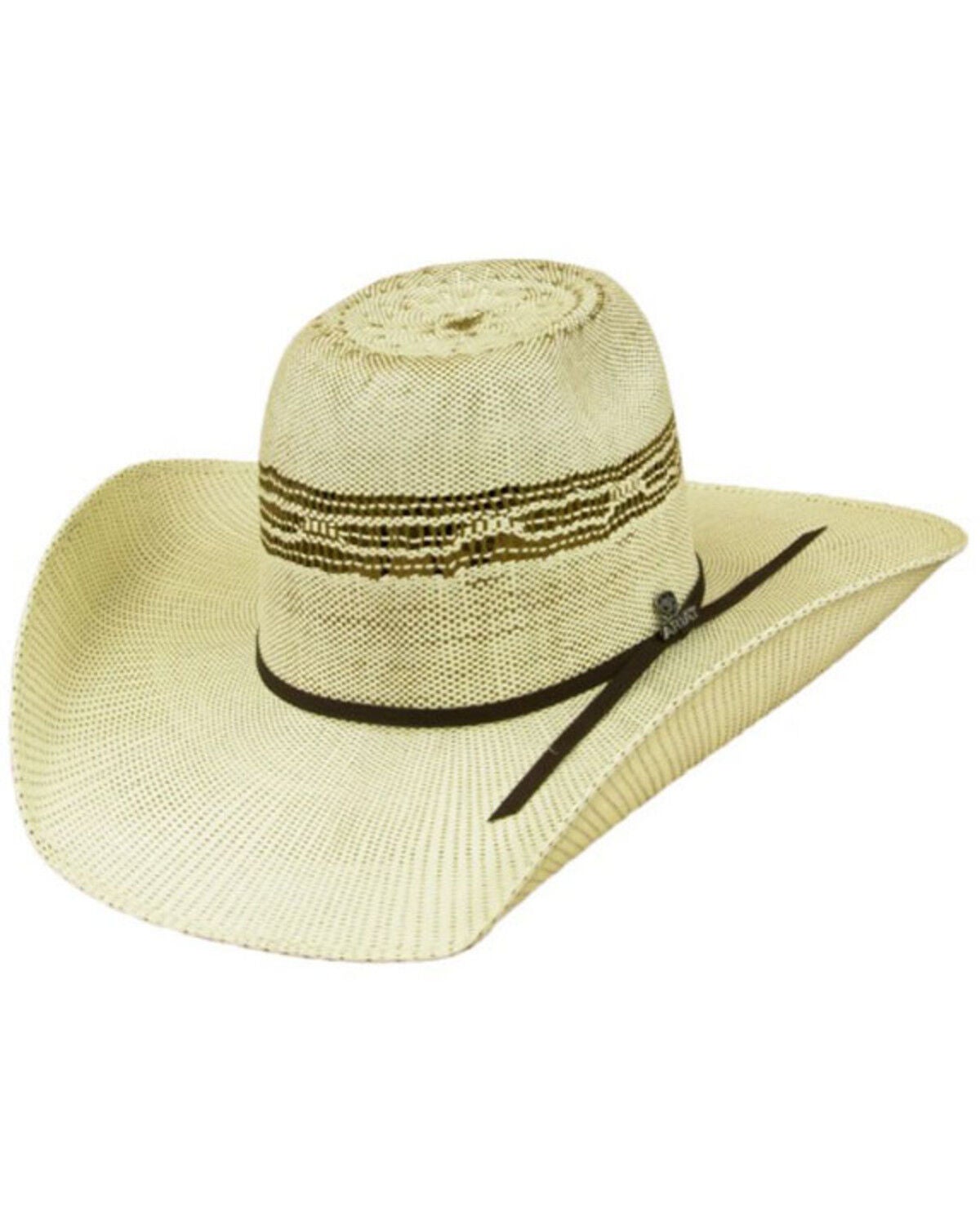 Image #1 - Ariat Tonal Straw Cowboy Hat, Multi, hi-res