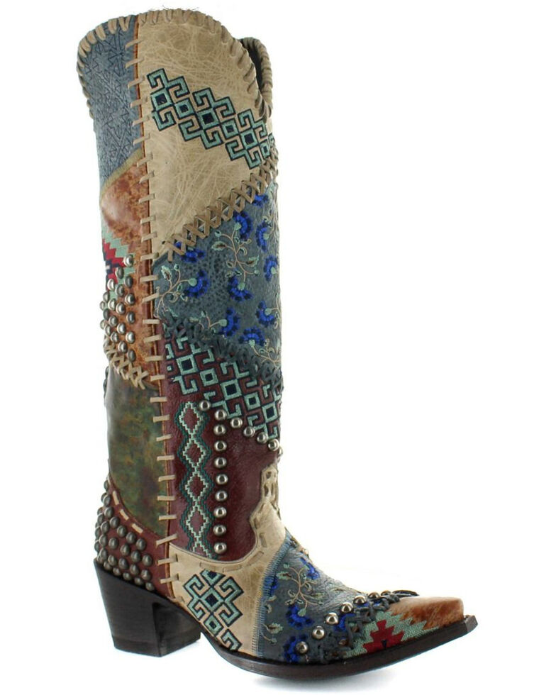 Old Gringo Women's Blow Out Western Boots - Snip Toe, Multi, hi-res