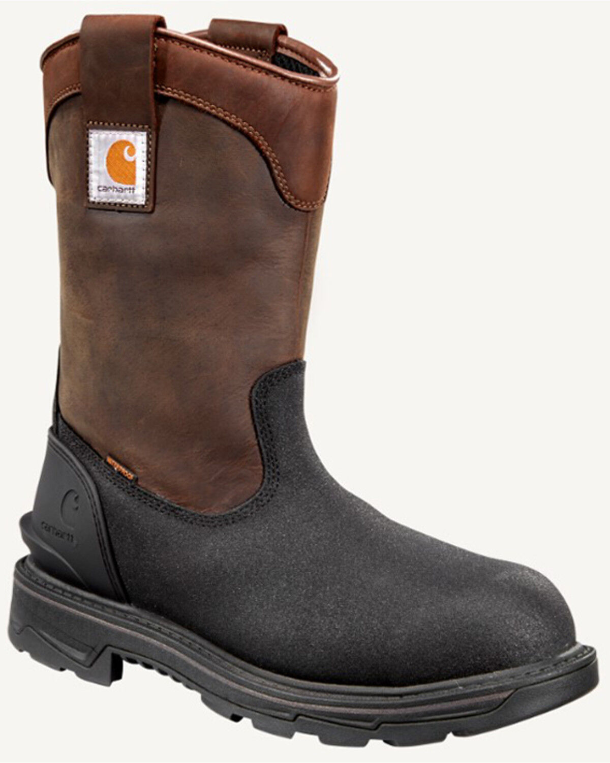 Image #1 - Carhartt Men's Ironwood 11" Work Boot - Alloy Toe, Dark Brown, hi-res