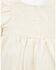 Image #4 - Yura Infants Girls' Embellished Long Sleeve Onesie, White, hi-res