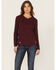 Image #1 - Ariat Women's Malbec FR AC Long Sleeves T-Shirt, Red, hi-res