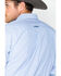 Image #2 - Ariat Men's Dayne Mini Striped Long Sleeve Western Shirt , Blue, hi-res