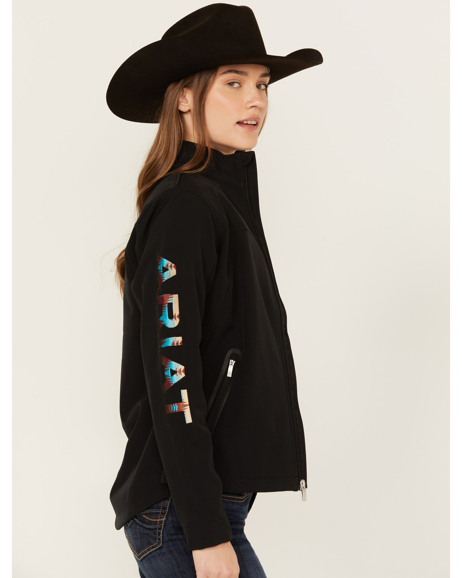 Ariat team logo softshell jacket on sale