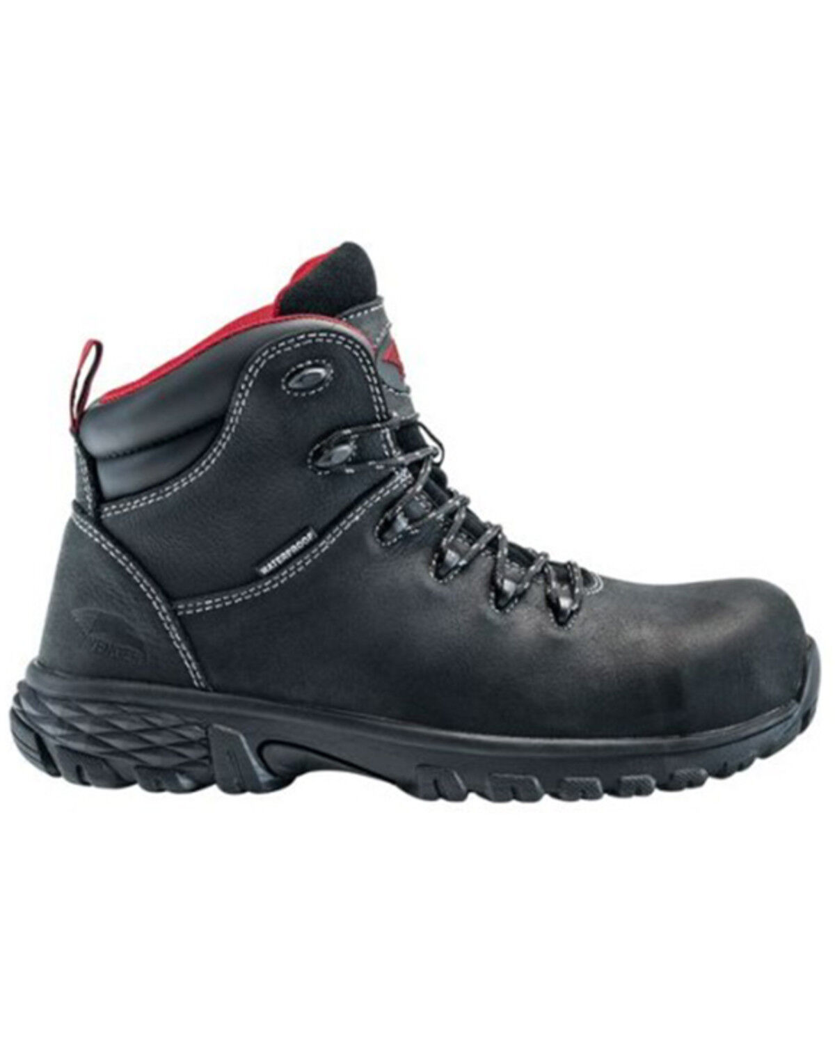 Image #2 - Avenger Men's Flight Waterproof Mid 6" Lace-Up Work Boots - Aluminum Toe, , hi-res
