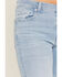 Image #4 - 7 For All Mankind Women's Light Wash Mid Rise Slim Trouser Stretch Denim Jeans, Light Wash, hi-res