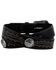 Leegin Men's Black Caddo Western Belt, Black, hi-res