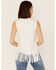 Image #4 - Tasha Polizzi Women's Abby Fringe Tank Top, White, hi-res