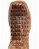 Image #6 - Horse Power Men's Nile Croc Western Boots - Square Toe, Brown, hi-res