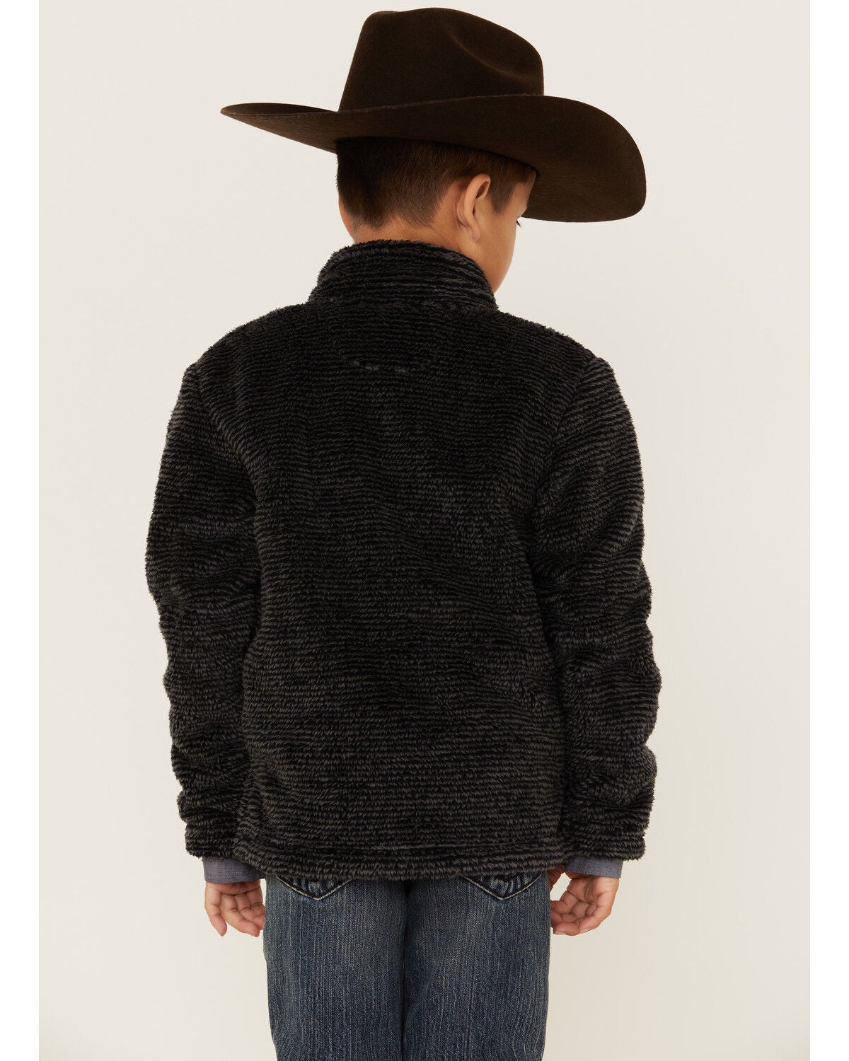 Image #3 - Roper Boys' Polar Fleece 1/4 Zip Front Pullover , , hi-res