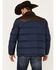 Image #4 - Cody James Men's Belmont Western Puffer Coat, Navy, hi-res