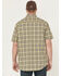 Image #4 - Ariat Men's Rebar Made Tough Short Plaid Print Sleeve Button-Down Stretch Work Shirt, Beige, hi-res