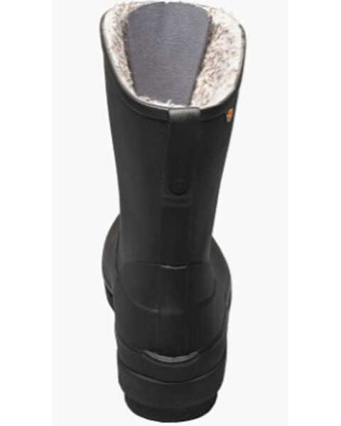 Image #4 - Bogs Women's Amanda II Zipper Rain Work Boots - Round Toe, Black, hi-res