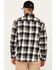 Image #4 - Hawx Men's Christopher Plaid Print Long Sleeve Button-Down Flannel Shirt, Charcoal, hi-res