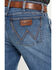 Image #4 - Wrangler Retro Men's 77MWZ Gunter Medium Wash Slim Bootcut Stretch Denim Jeans, Medium Wash, hi-res