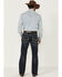 Image #3 - Rock & Roll Denim Men's Pistol Dark Wash Straight Reflex Stretch Denim Jeans, Dark Wash, hi-res