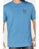Image #3 - Brothers and Sons Men's Logo Graphic Short Sleeve T-Shirt, Blue, hi-res