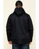Image #2 - Cody James Men's FR Hooded Duck Work Jacket - Tall, Black, hi-res