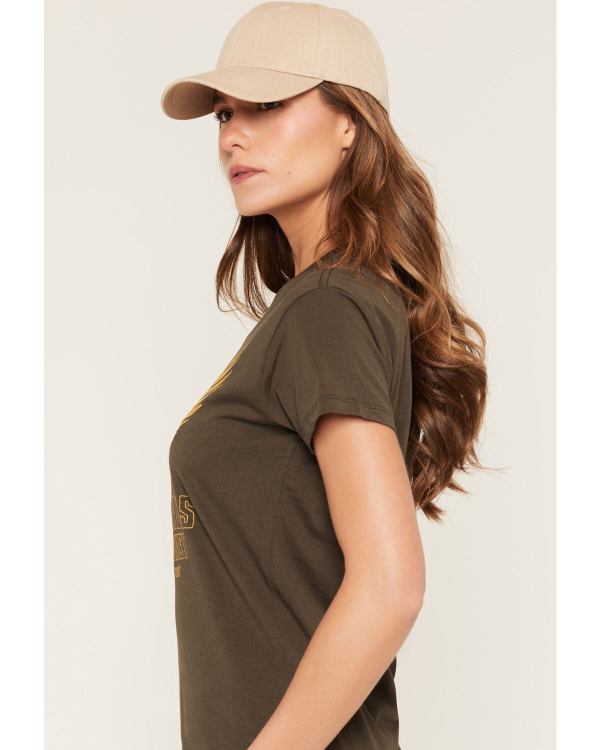 Image #2 - Troll Co Women's DHCM Grounded Short Sleeve Graphic Work Tee, Black, hi-res