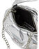 Image #3 - Free People Women's Viva La Vegan Clutch , Silver, hi-res