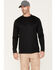 Image #1 - Hawx Men's Midweight Baselayer Crew Thermal Work Shirt, Black, hi-res
