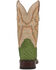 Image #5 - Dan Post Women's Seabass Western Boots - Broad Square Toe, Green, hi-res