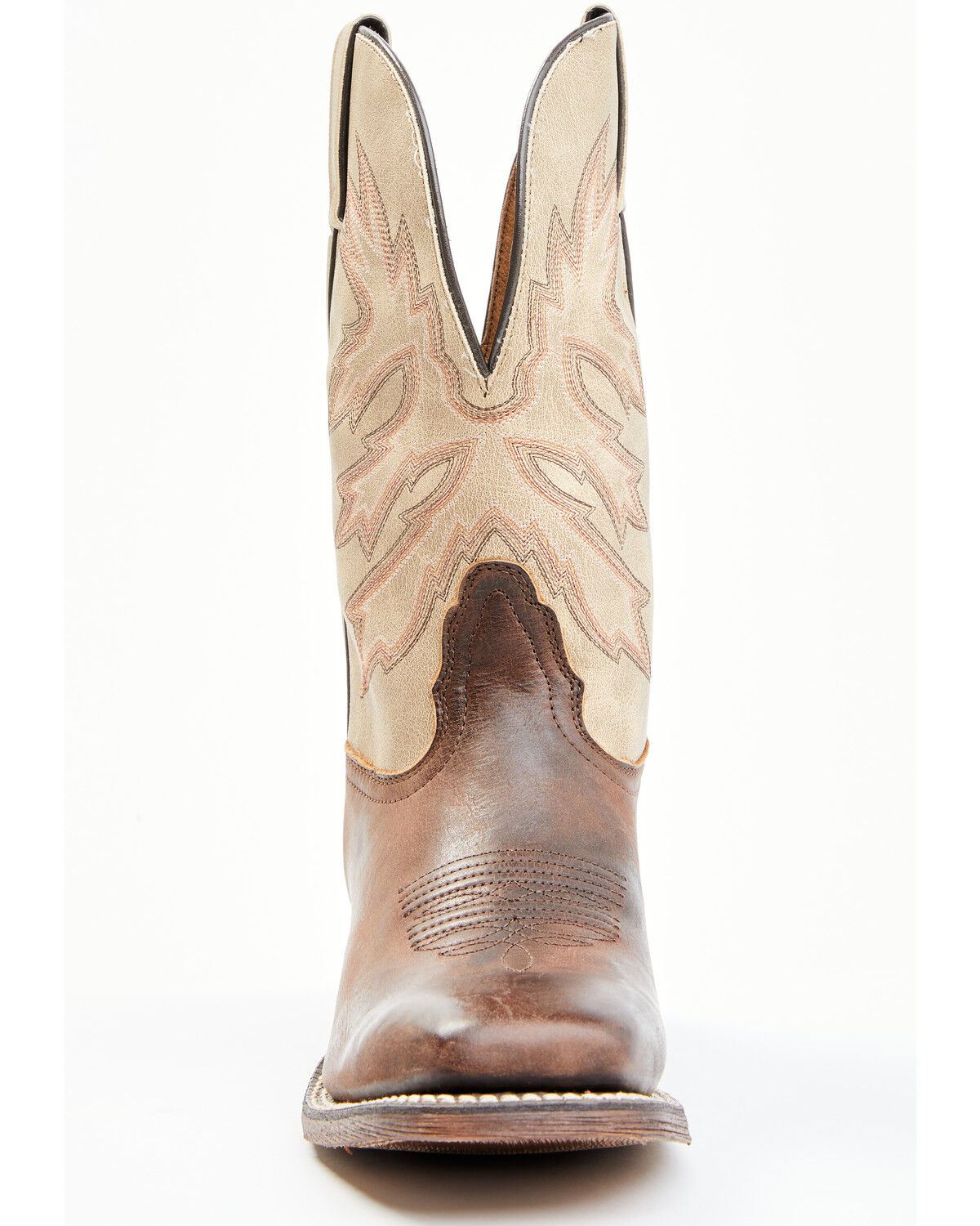 Image #4 - Nocona Men's Henry Western Boots - Broad Square Toe, Brown, hi-res