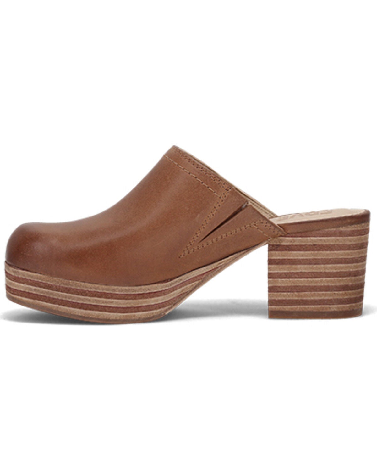 Image #3 - Frye Women's Campus Clogs, Brown, hi-res