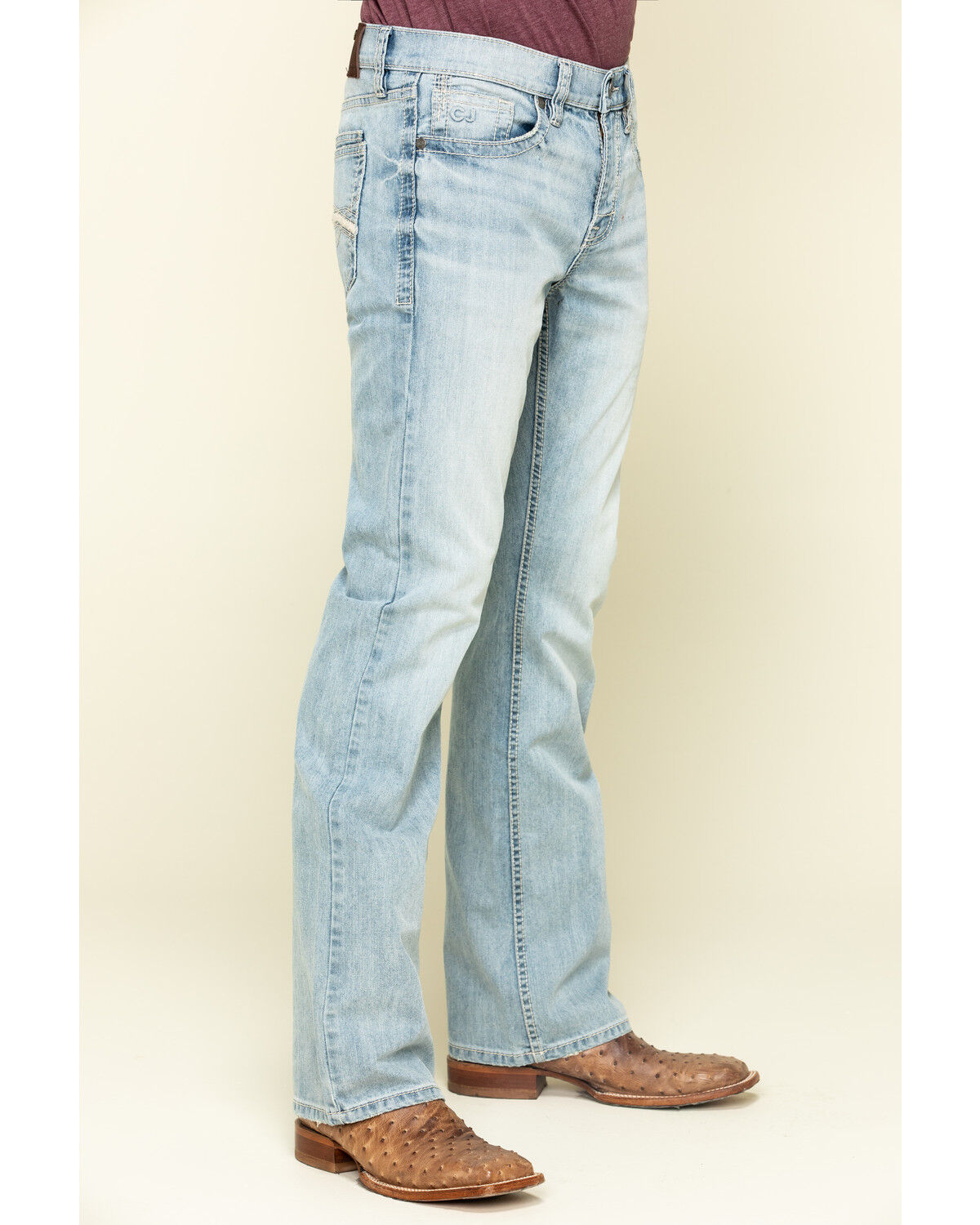 slim bootcut stretch jeans