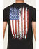 Image #4 - Howitzer Men's Americana Short Sleeve Graphic Muscle T-Shirt, Black, hi-res