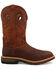 Image #2 - Twisted X Men's 12" Waterproof Western Work Boots - Nano Toe, Brown, hi-res