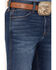 Image #2 - Blue Ranchwear Men's Montana Medium Wash Stackable Straight Stretch Denim Jeans, Medium Wash, hi-res