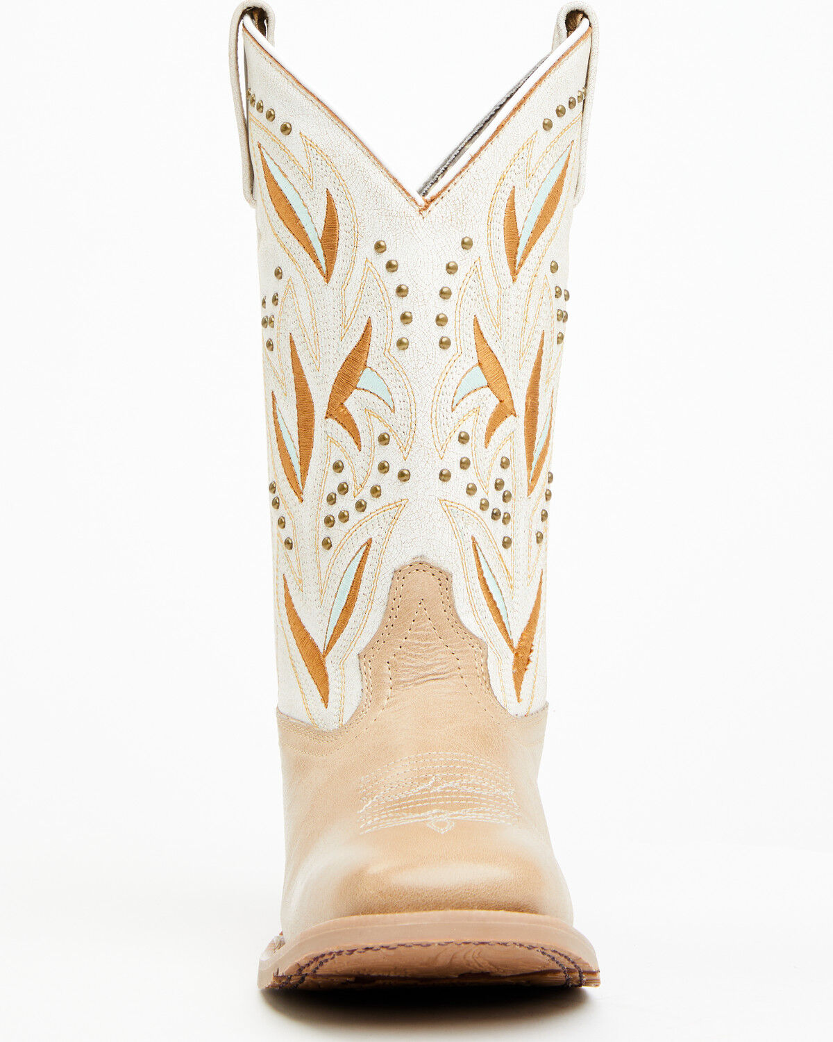 Image #4 - Laredo Women's Lydia Western Boots - Broad Square Toe, Sand, hi-res