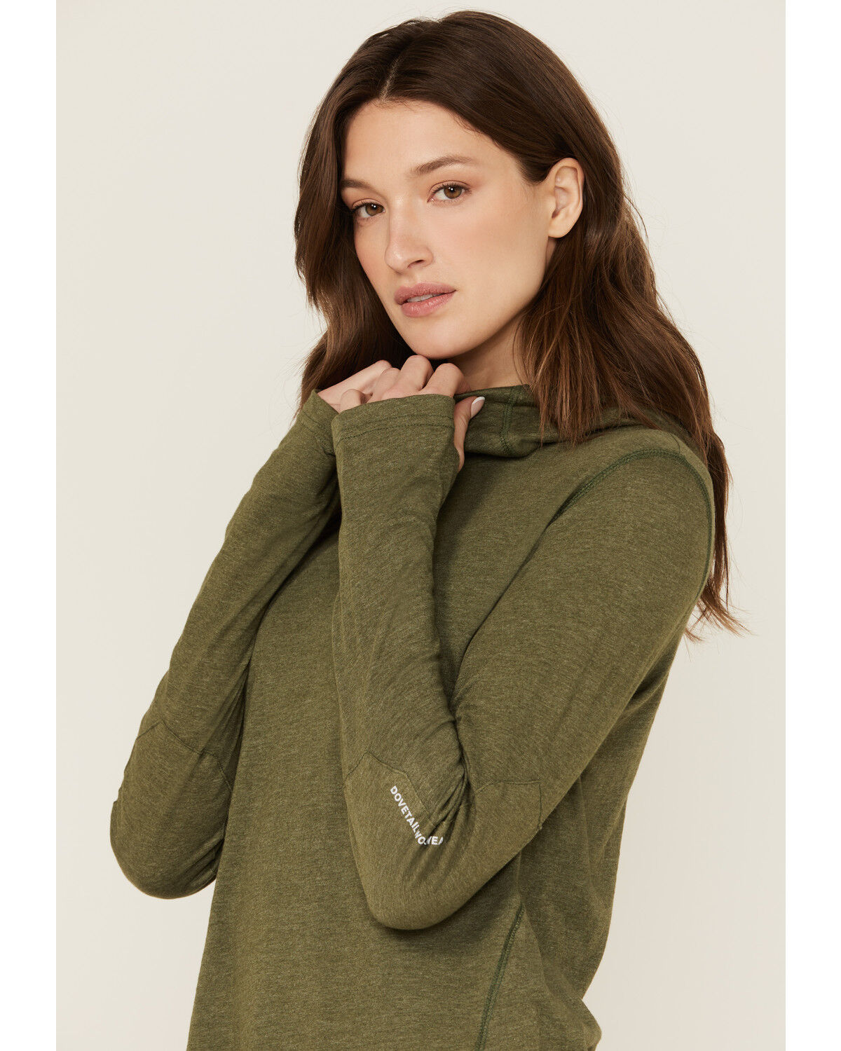 Image #3 - Dovetail Workwear Women's Sunbreaker Hoodie, Green, hi-res