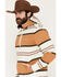 Image #2 - Kimes Ranch Men's Owen Striped Hooded Sweatshirt, Natural, hi-res