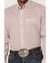 Image #3 - George Strait by Wrangler Men's Geo Print Long Sleeve Button-Down Stretch Western Shirt, White, hi-res