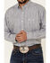 Ariat Men's Structure Stretch Striped Long Sleeve Western Shirt , Grey, hi-res