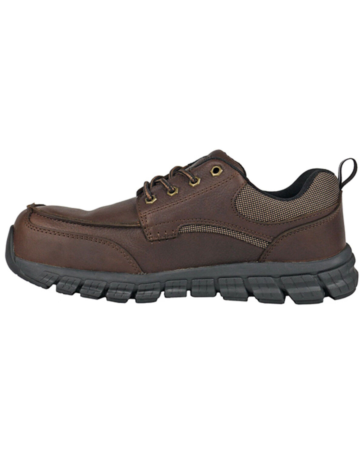 Image #3 - Die Hard Men's Sunbird Lace-Up Work Shoes - Composite Toe, Brown, hi-res