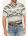 Image #3 - RANK 45® Men's Eagle Pass Southwestern Print Short Sleeve Snap Performance Western Shirt, Multi, hi-res