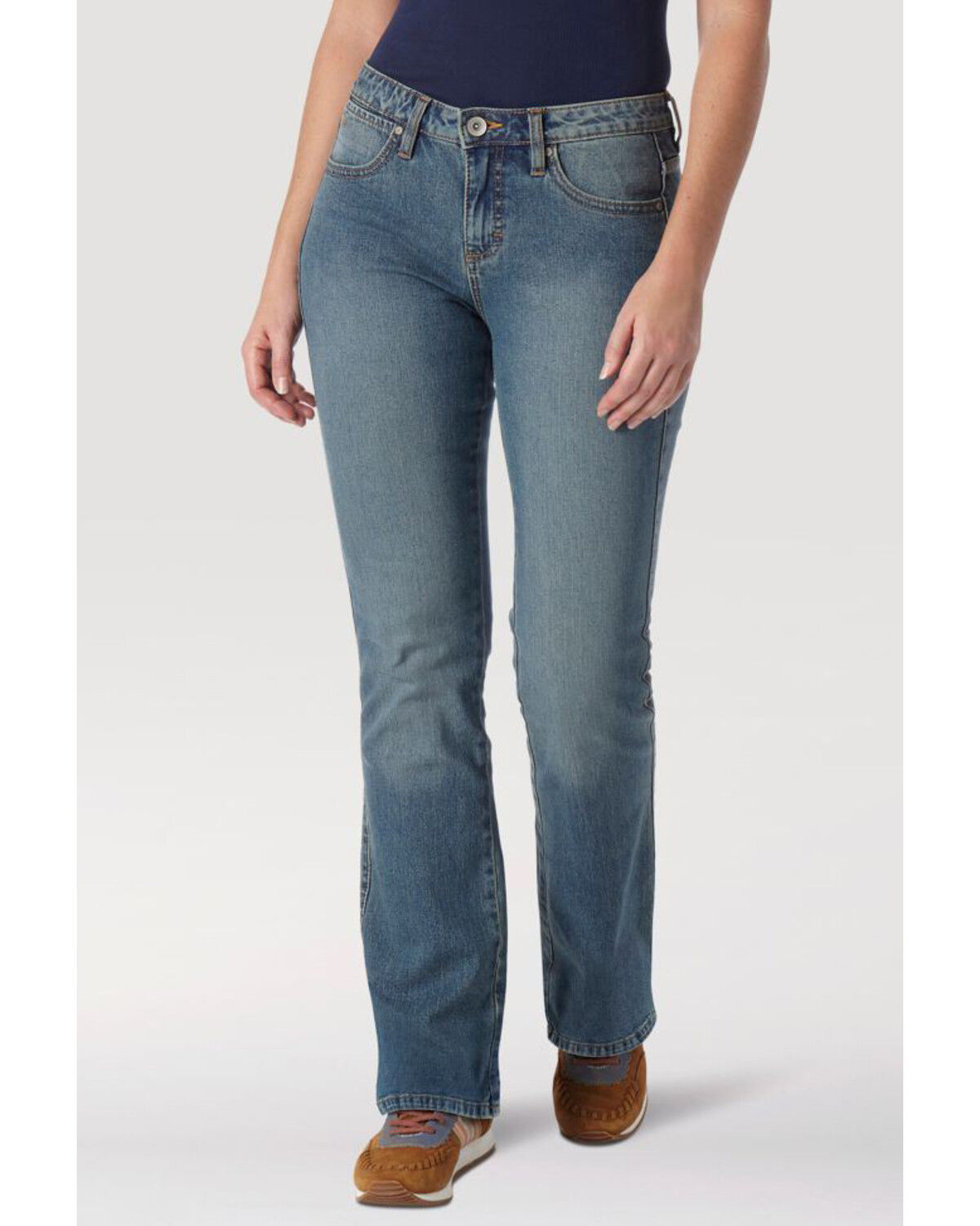 Wrangler women's aura instantly slimming jeans clearance