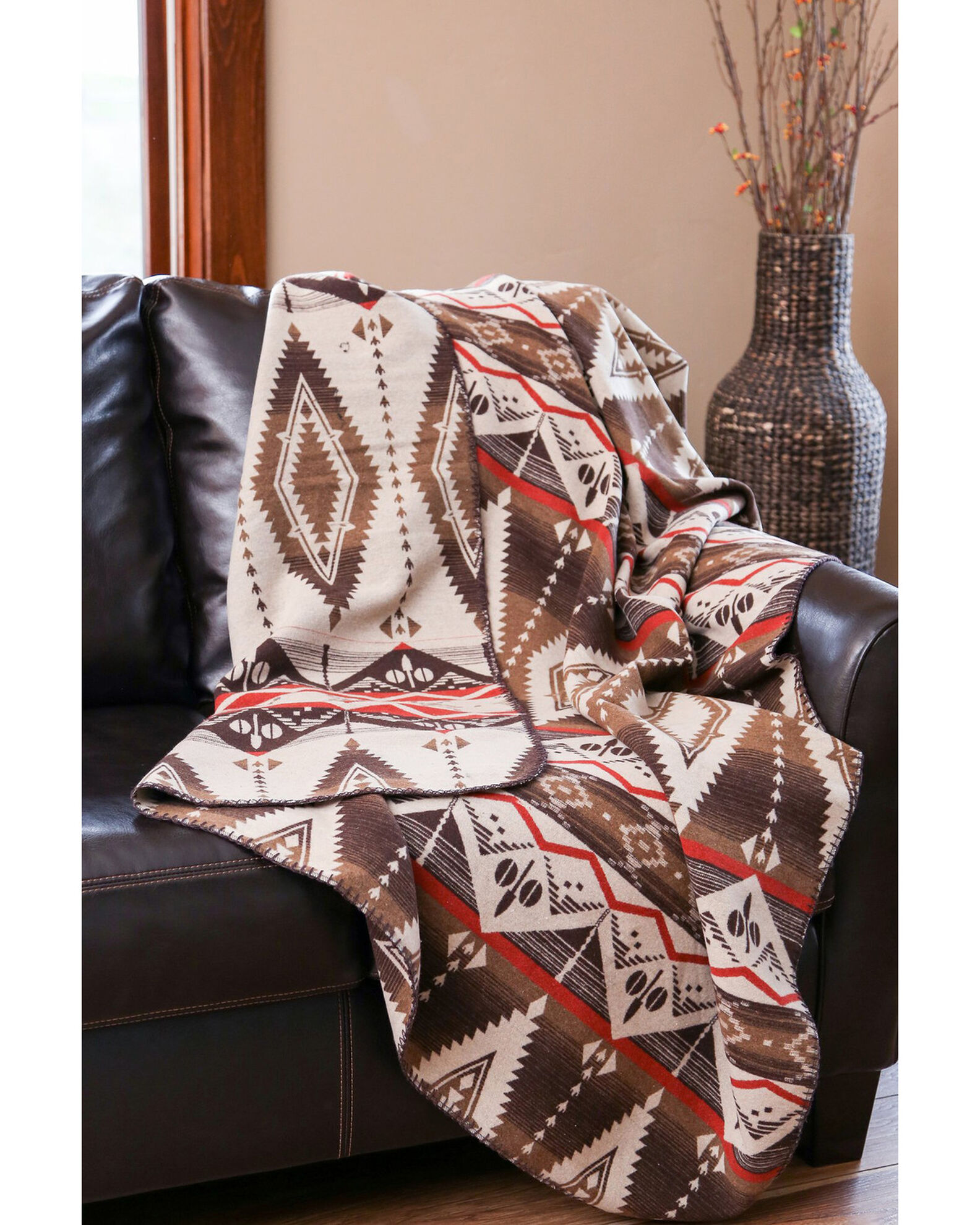 Carstens Home Pecos Trails Southwestern Throw Blanket Country Outfitter