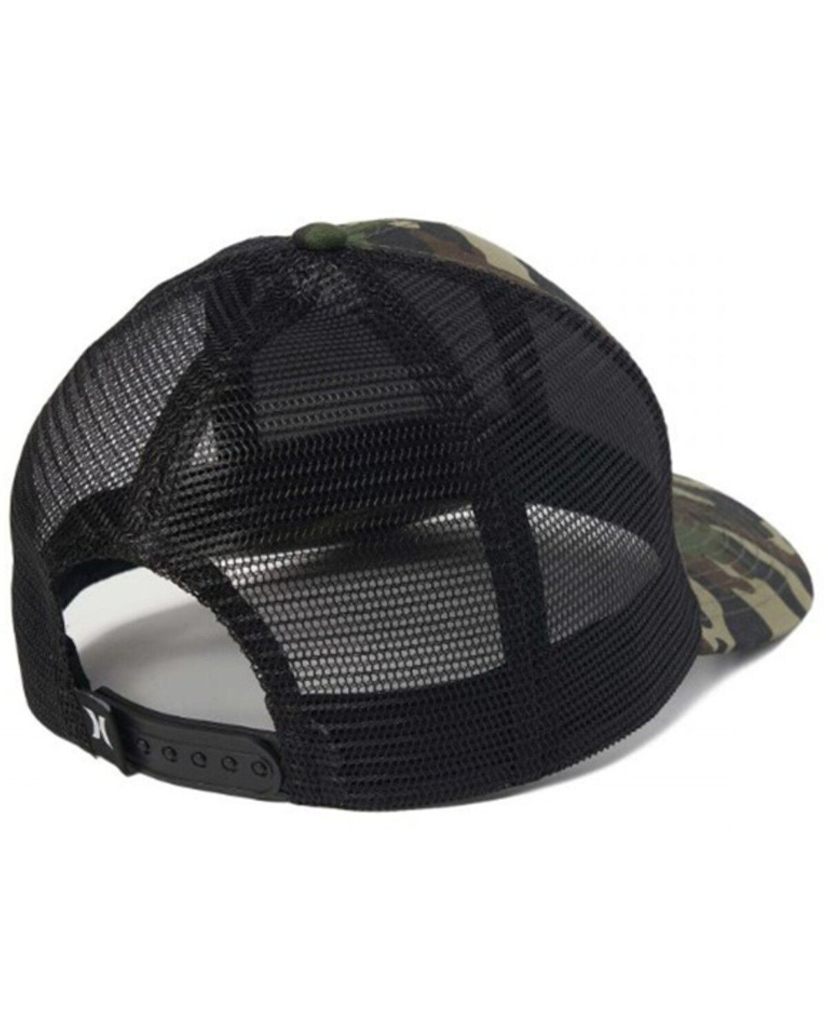 Image #2 - Hurley Men's Camo Print Brighton Logo Patch Ball Cap, Camouflage, hi-res