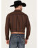 Image #4 - Cody James Men's Preston Striped Print Long Sleeve Button-Down Western Shirt, Brown, hi-res