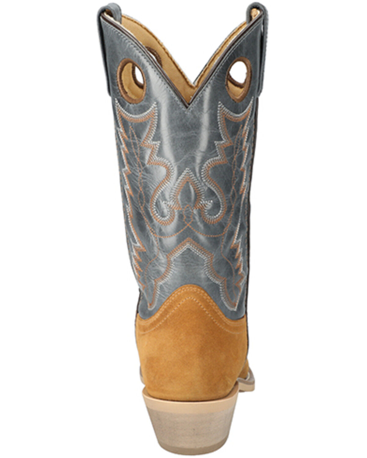Image #5 - Smoky Mountain Men's Santa Fe Western Boots - Square Toe, Multi, hi-res