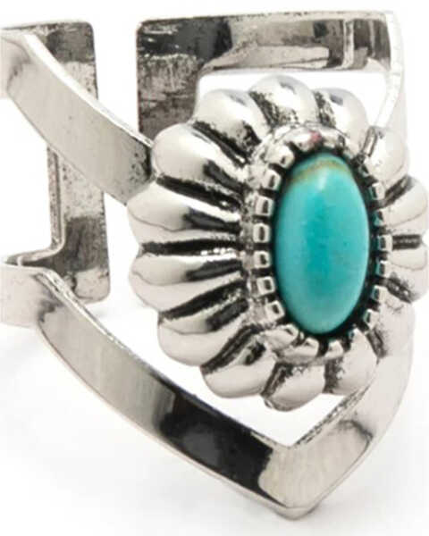 Image #1 - Cowgirl Confetti Women's Horizon Line Ring, Silver, hi-res